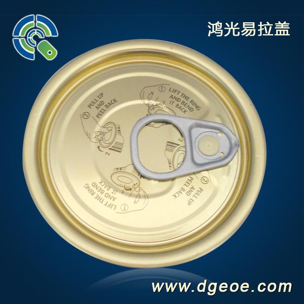 郑州带图解番茄酱金枪鱼专用直径73mm 300#马口铁食品易开盖